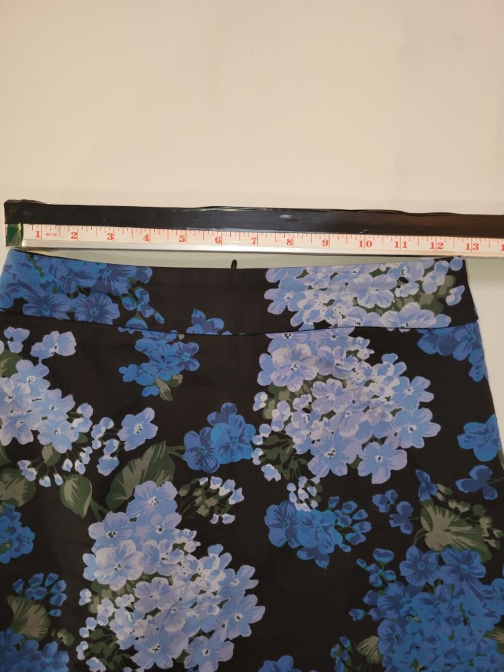 Ricki's skirt flowers floral black Floral Pencil Skirt Size 2 - Picture 3 of 6